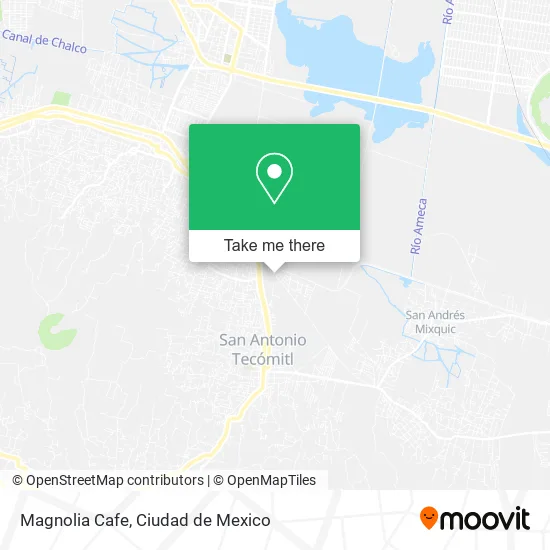 Magnolia Cafe map