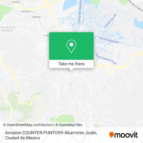 Amazon COUNTER-PUNTO99-Abarrotes Joabi map