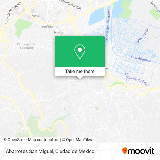 Abarrotes San Miguel map