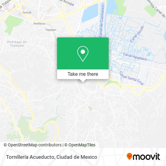 Mapa de Tornillería Acueducto