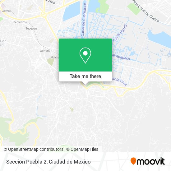 Sección Puebla 2 map