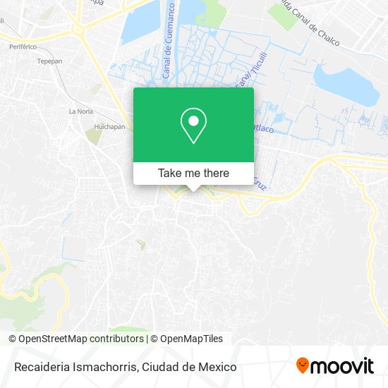 Recaideria Ismachorris map