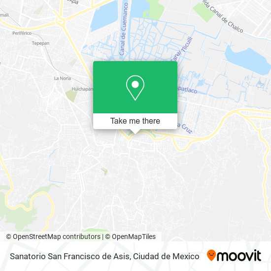 Mapa de Sanatorio San Francisco de Asis