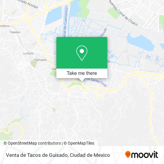 Mapa de Venta de Tacos de Guisado