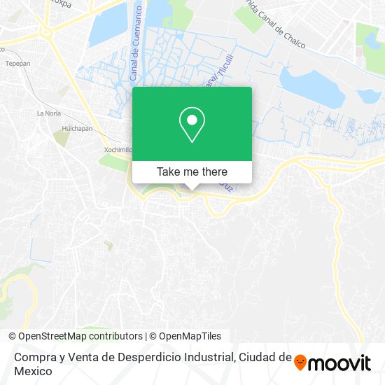 Compra y Venta de Desperdicio Industrial map