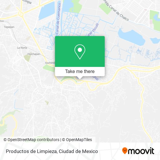 Productos de Limpieza map