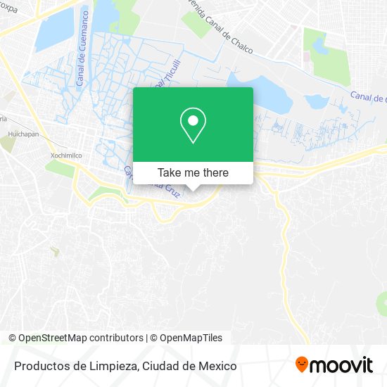 Productos de Limpieza map