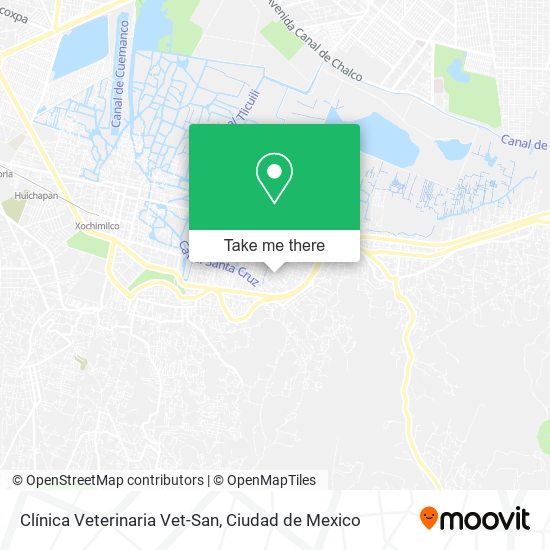 Clínica Veterinaria Vet-San map