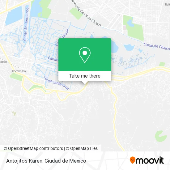 Mapa de Antojitos Karen