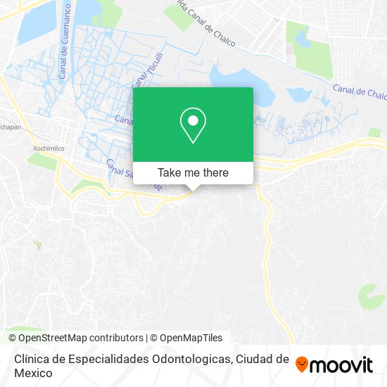 Clínica de Especialidades Odontologicas map