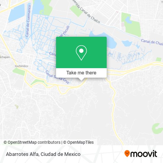 Abarrotes Alfa map