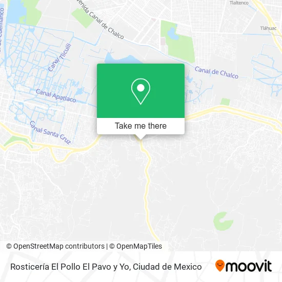 Rosticería El Pollo El Pavo y Yo map