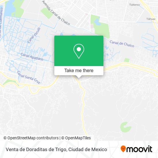 Venta de Doraditas de Trigo map