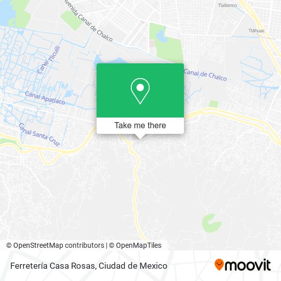 Ferretería Casa Rosas map