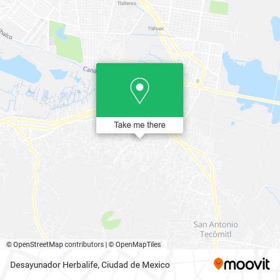 Desayunador Herbalife map