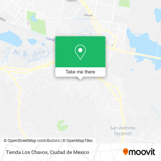 Tienda Los Chavos map