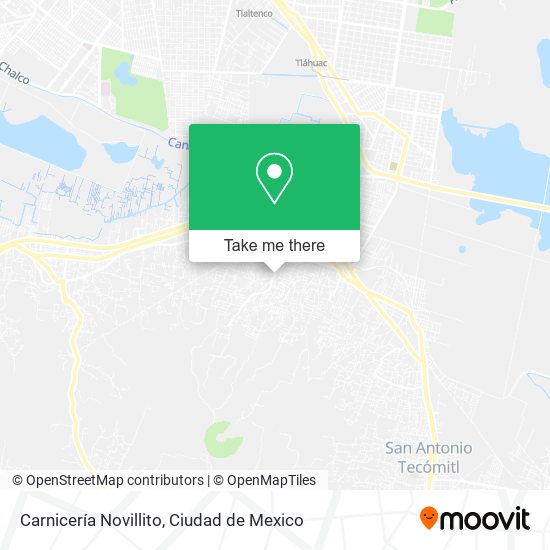 Carnicería Novillito map