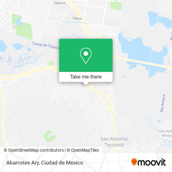Abarrotes Ary map