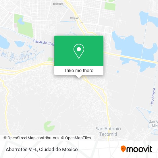 Abarrotes V.H. map