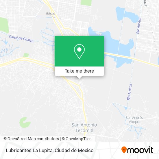 Lubricantes La Lupita map