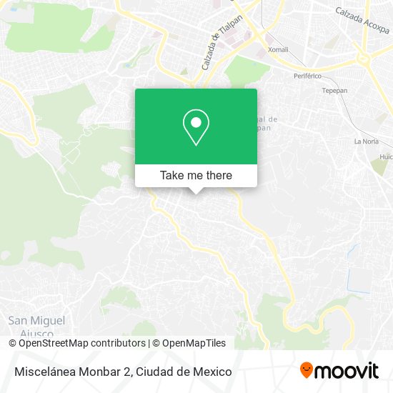 Mapa de Miscelánea Monbar 2