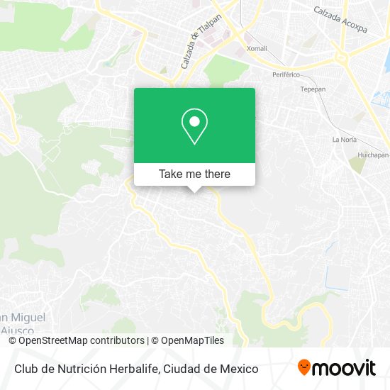 Club de Nutrición Herbalife map