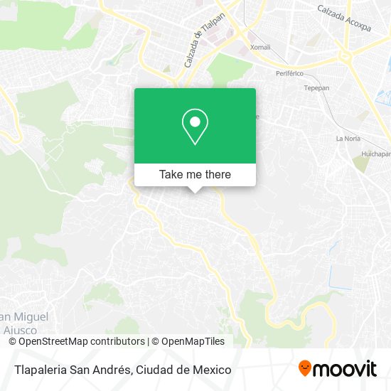 Tlapaleria San Andrés map