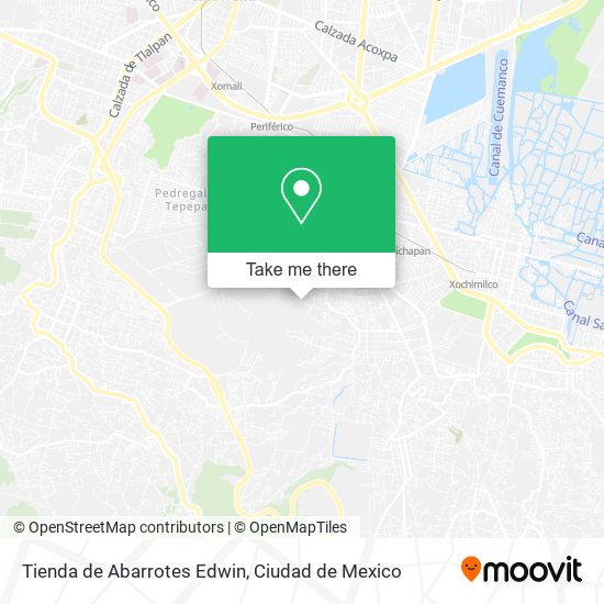 Tienda de Abarrotes Edwin map