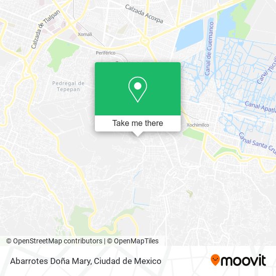 Abarrotes Doña Mary map