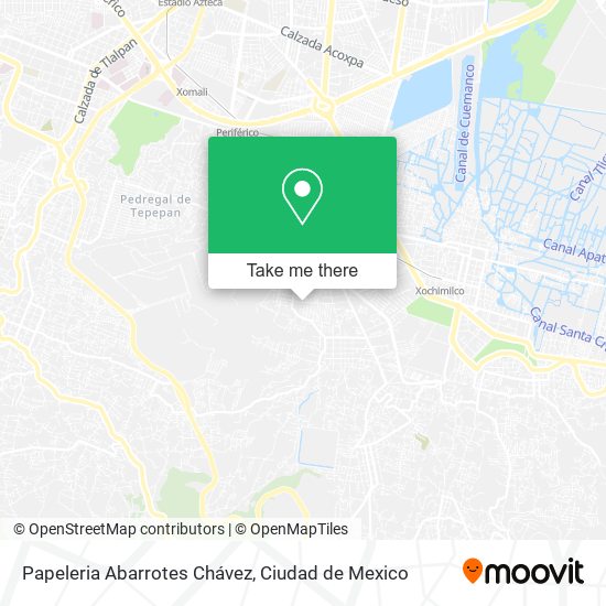 Papeleria Abarrotes Chávez map