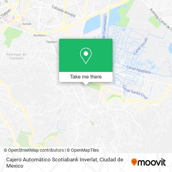 Cajero Automático Scotiabank Inverlat map