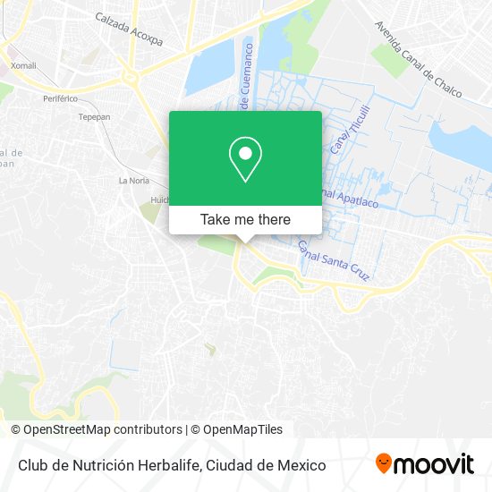 Club de Nutrición Herbalife map