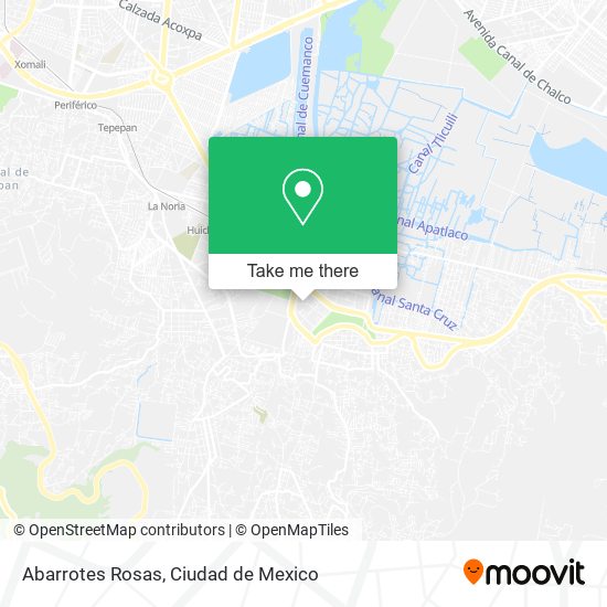 Abarrotes Rosas map