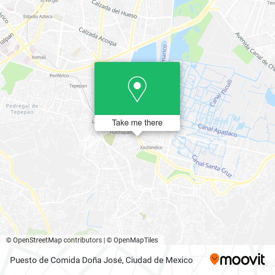 Puesto de Comida Doña José map