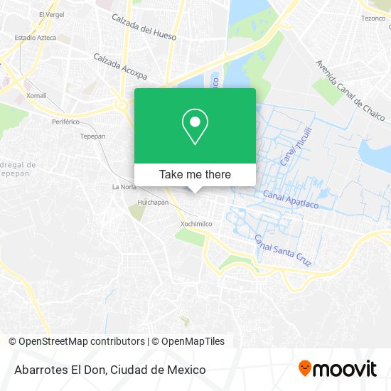 Abarrotes El Don map