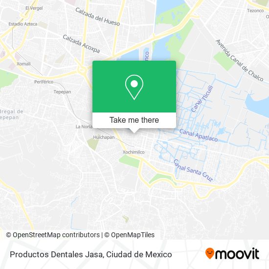 Productos Dentales Jasa map