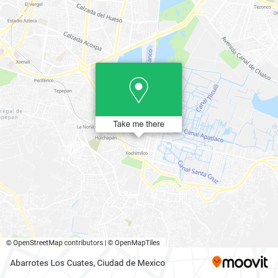 Abarrotes Los Cuates map