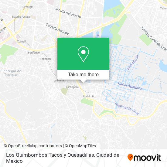 Los Quimbombos Tacos y Quesadillas map