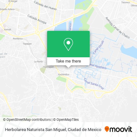 Herbolarea Naturista San Miguel map