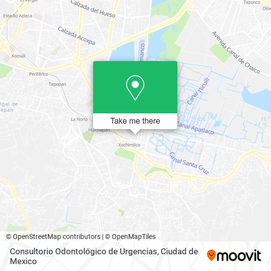 Consultorio Odontológico de Urgencias map