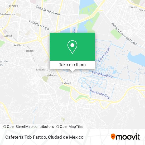 Mapa de Cafetería Tcb Fattoo