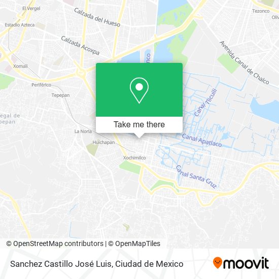 Sanchez Castillo José Luis map