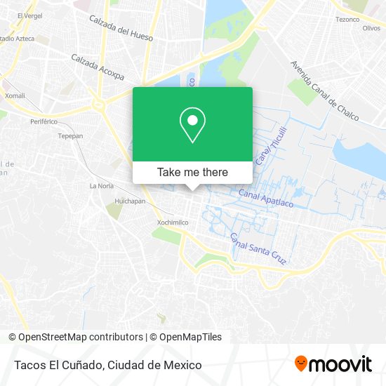 Tacos El Cuñado map