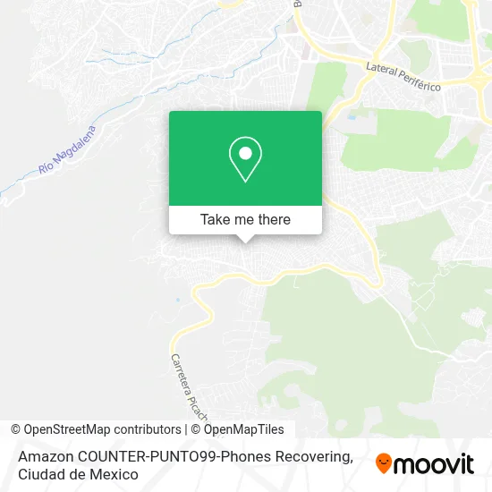 Amazon COUNTER-PUNTO99-Phones Recovering map