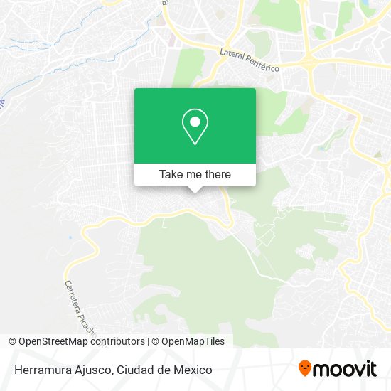 Herramura Ajusco map