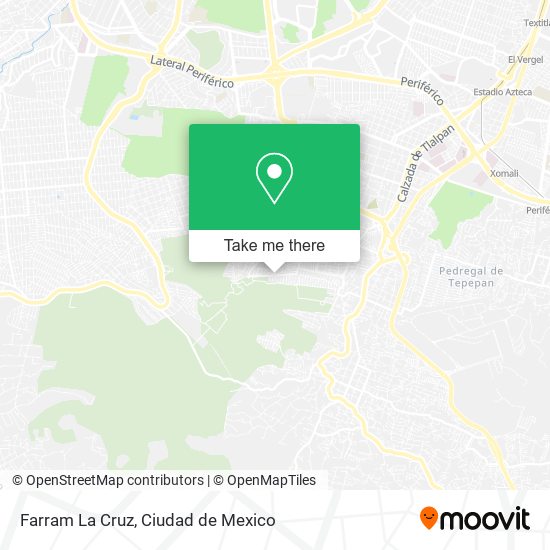 Farram La Cruz map