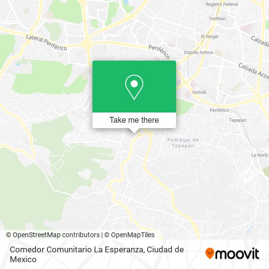 Comedor Comunitario La Esperanza map