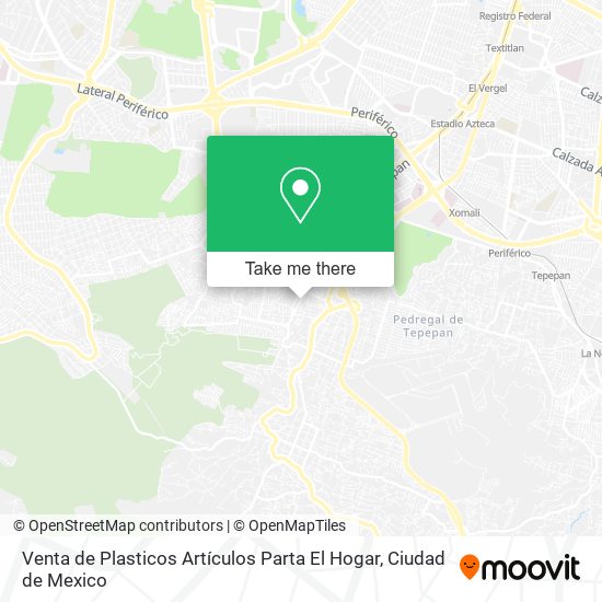 Venta de Plasticos Artículos Parta El Hogar map