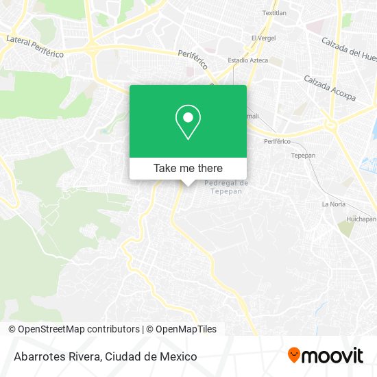 Abarrotes Rivera map