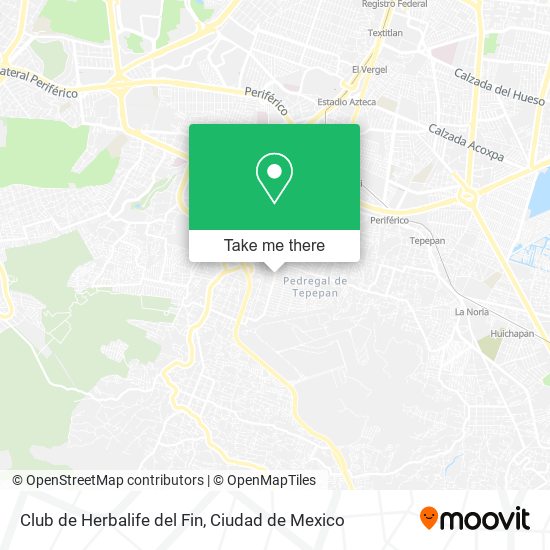 Club de Herbalife del Fin map